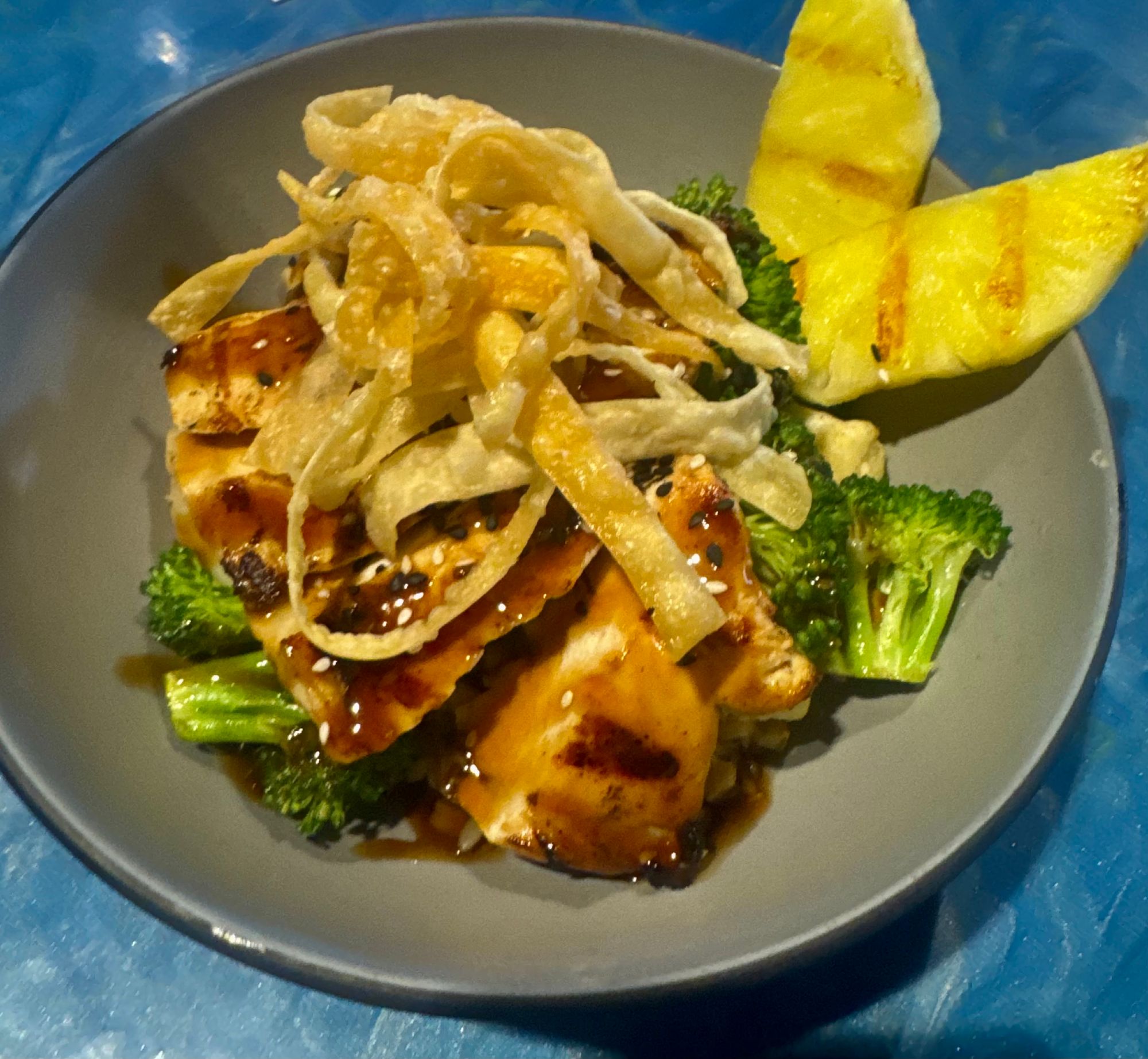 Big Kenny's Hibachi Bowl with grilled chicken