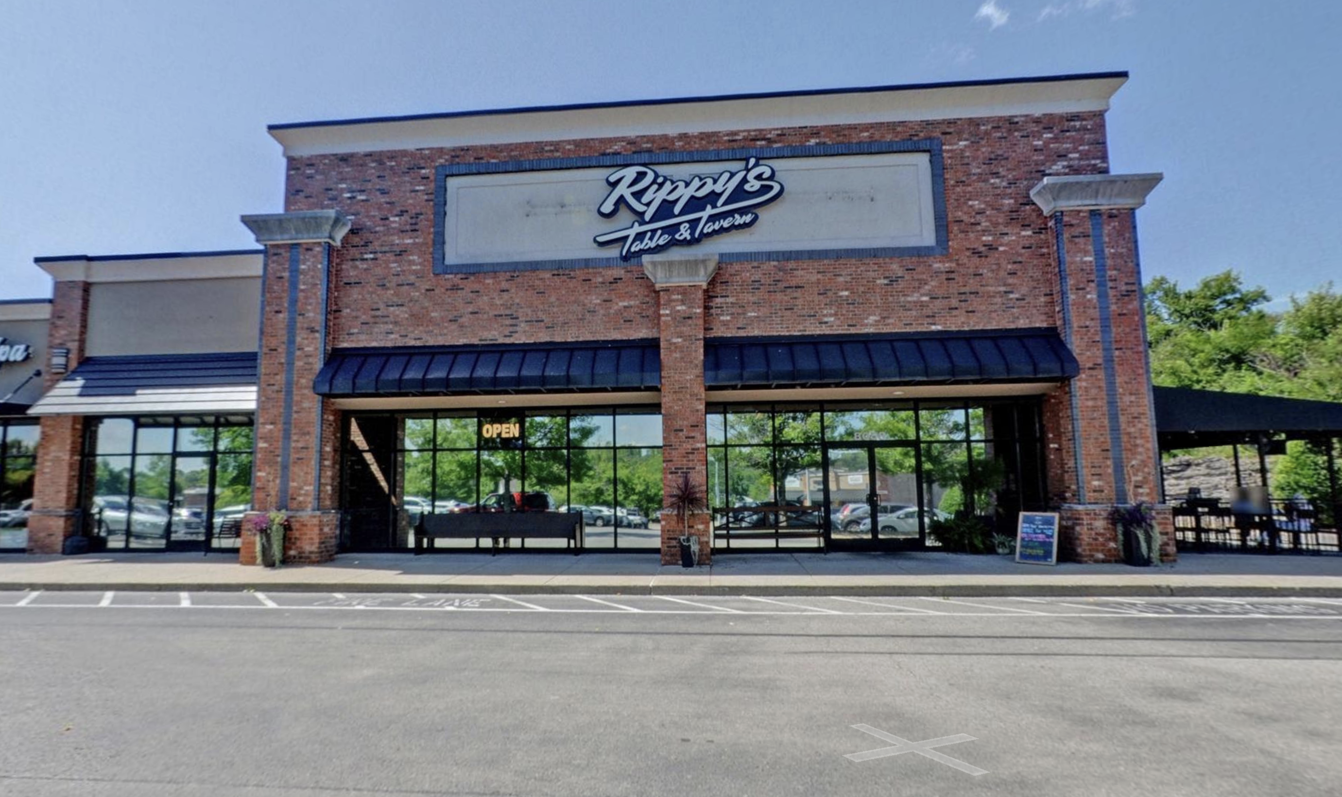 Exterior of Rippy's Table & Tavern — take the Google virtual tour